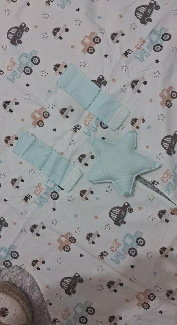 araba desenli puset örtüsü - Görsel 2