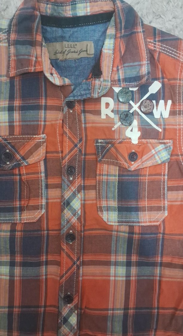 Erkek Çocuk Kısa Kollu Ekose Gömlek - Görsel 2