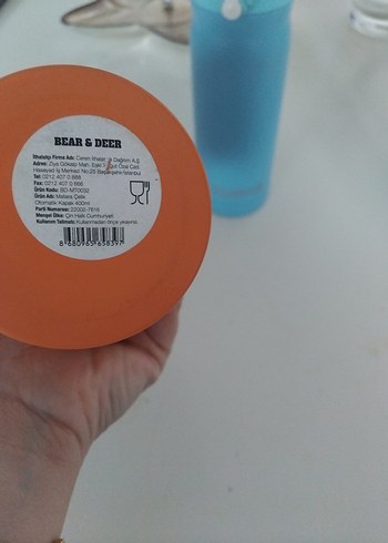 Bear deer termos şişeler - Görsel 2