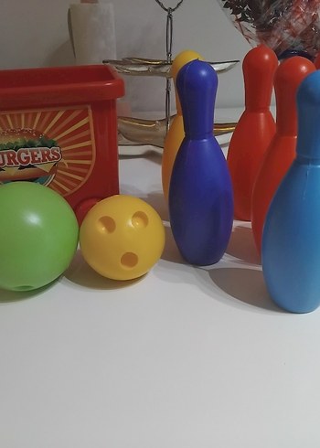 Renkli Bowling Oyuncakları Seti - Görsel 3