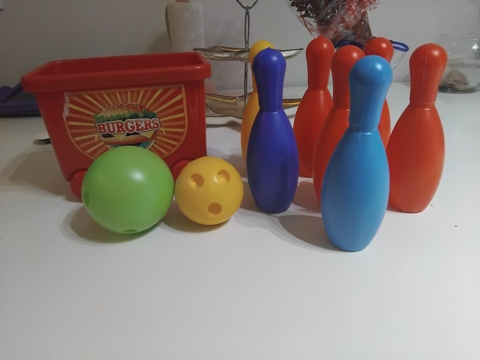Renkli Bowling Oyuncakları Seti - Görsel 3