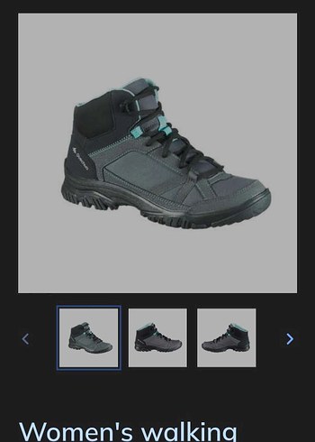 Gri Erkek Outdoor Ayakkabı Velcro Detaylı - Görsel 4