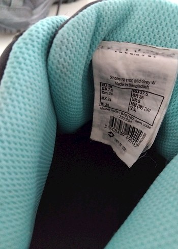 Gri Erkek Outdoor Ayakkabı Velcro Detaylı - Görsel 3