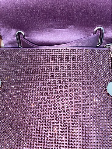 Zara parlak tasli canta - Görsel 14