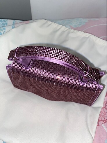 Zara parlak tasli canta - Görsel 3