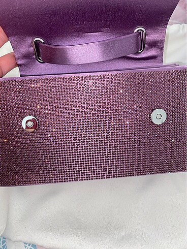 Zara parlak tasli canta - Görsel 7