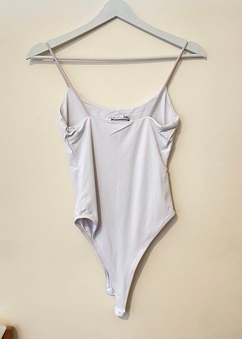 Beyaz İnce Askılı Body - Görsel 2