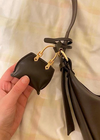 Kahverengi Deri Kadın Çanta - Görsel 3