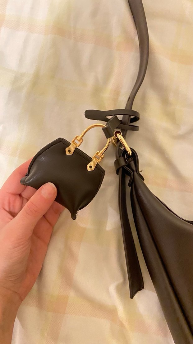 Kahverengi Deri Kadın Çanta - Görsel 3