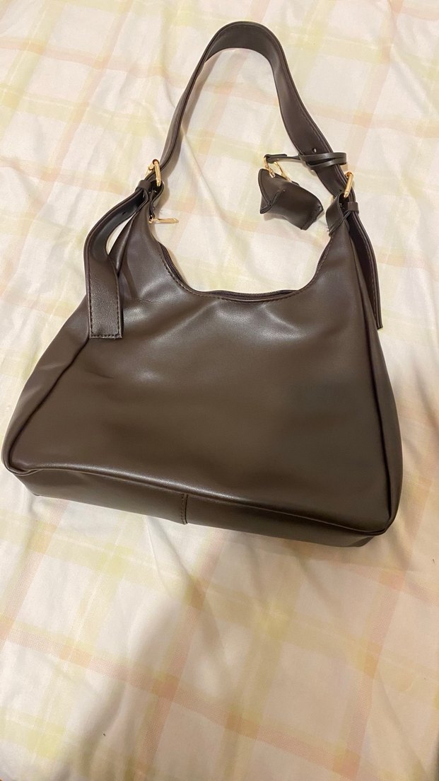 Kahverengi Deri Kadın Çanta - Görsel 2