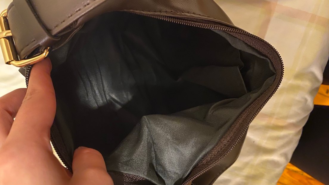 Kahverengi Deri Kadın Çanta - Görsel 5