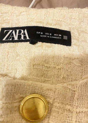 Zara tuvit ceket - Görsel 2