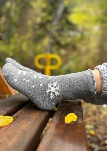 Havlu pamuklu corap - Görsel 3