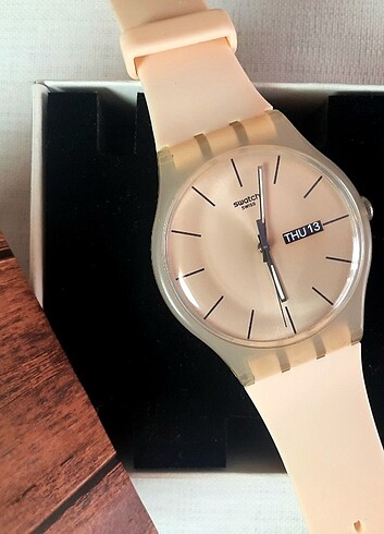  Beden ten rengi Renk SWATCH SUOT700 MODEL ORİJİNAL SAAT 