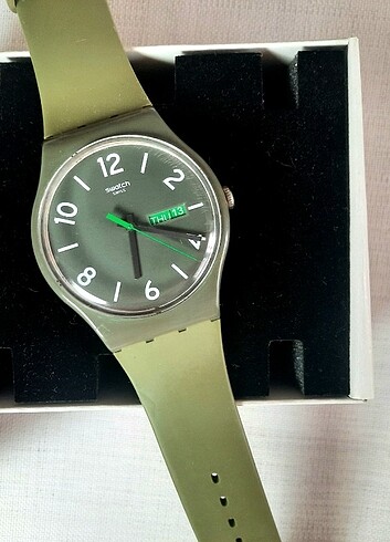  Beden haki Renk SWATCH SUOG706 MODEL ORİJİNAL SAAT