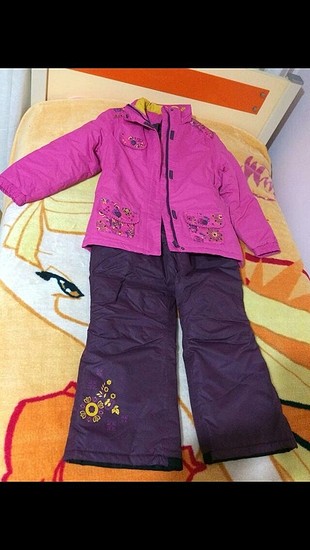 kar pantalonu ve montu 