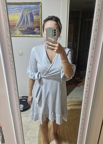 Çizgili elbise