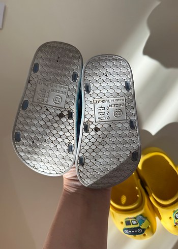 Çocuk Terlik sarı LCW mavi gezer marka 23 no - Görsel 4