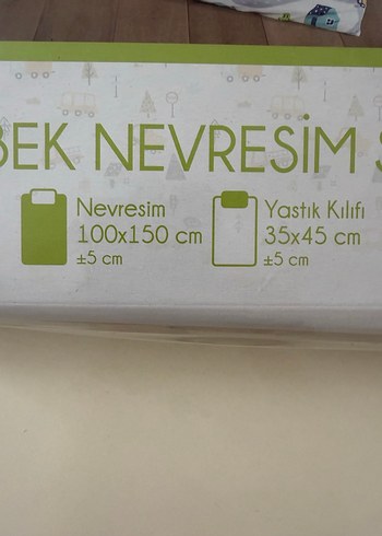 Bebek Nevresim Seti Pamuklu Desenli - Görsel 4