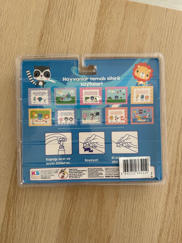 Sihirli boyama kitabı fisher price - Görsel 2