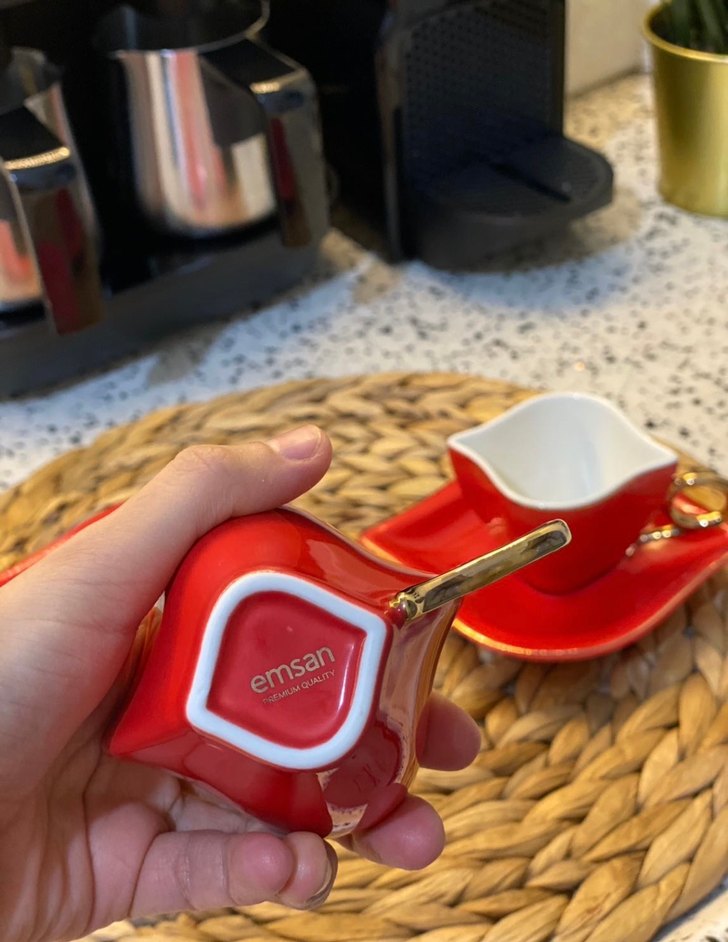 Emsan sonsuz aşk fincan takımı Karaca fincan takımı - Görsel 2