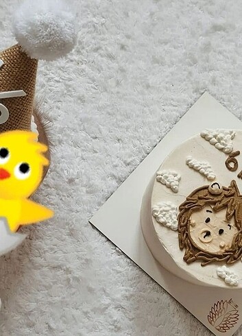 Half birthday 6 aylık çekimi parti malzemeleri  - Görsel 5