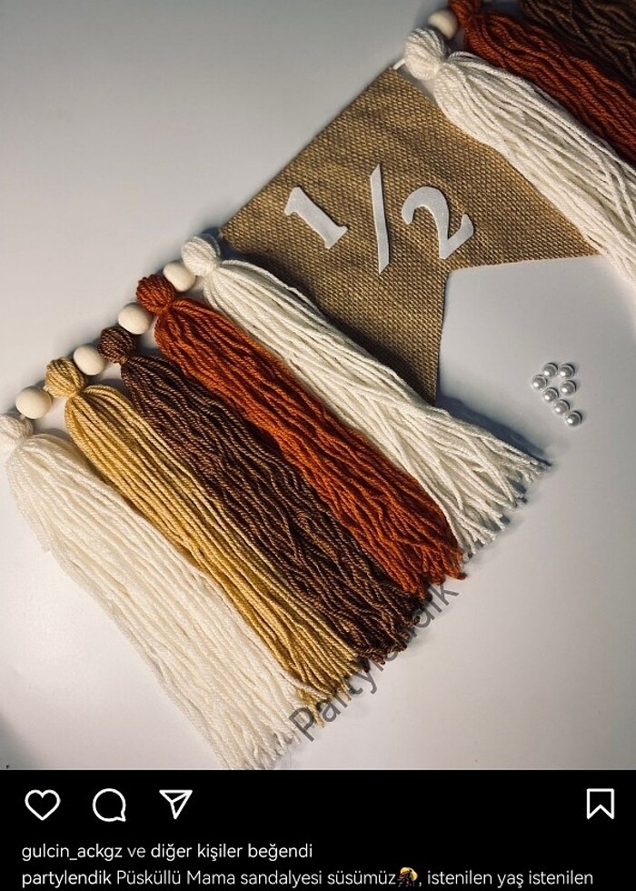 Half birthday 6 aylık çekimi parti malzemeleri  - Görsel 2