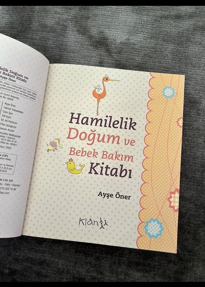 Hamilelik doğum ve bebek bakım kitapı  - Görsel 3