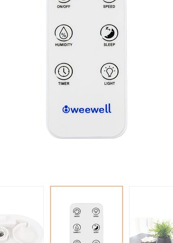 Weewell Hava Temizleyici ve Nemlendirici - Görsel 5