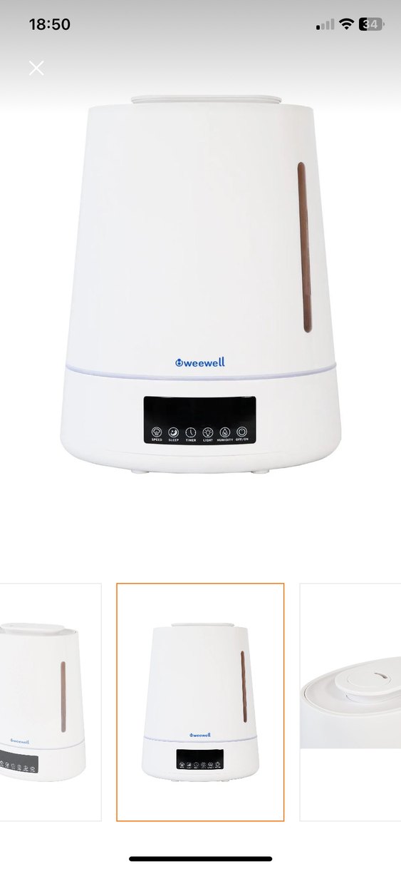 Weewell Hava Temizleyici ve Nemlendirici - Görsel 2