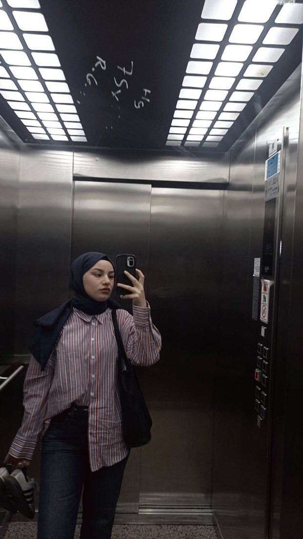 Düğmeli Çizgili gomelk - Görsel 5