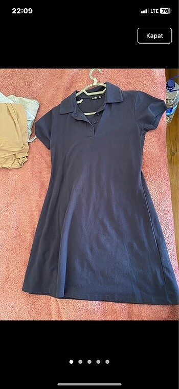 Polo yaka elbise