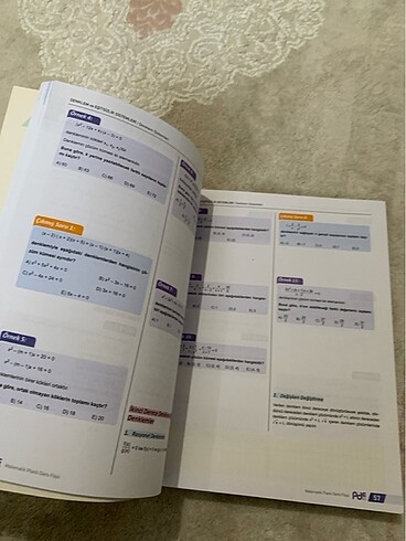  Beden Renk ayt matematik ders föyü