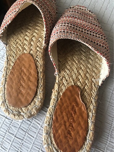 Mudo Mudo espadril terlik