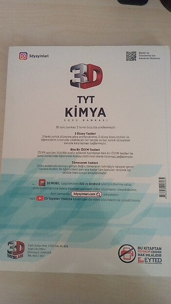  Tyt kimya soru Bankası 