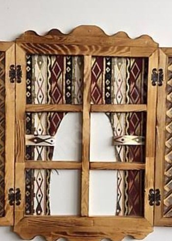 Koyu Yeşil Ahşap Çerçeve - Görsel 2