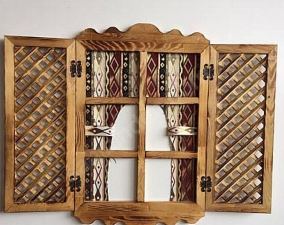 Koyu Yeşil Ahşap Çerçeve - Görsel 2