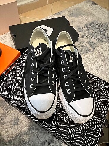 Siyah platform converse 39.5