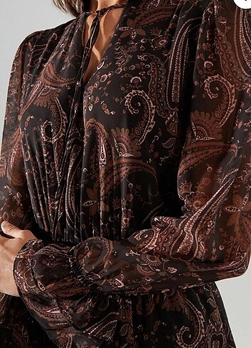 42 Beden Sifon elbise
