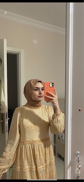 Diğer butikten almıştım çok tatlı bir elbise