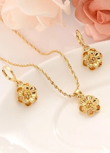 Beden 18 Ayar Altın Kaplama Mini Set