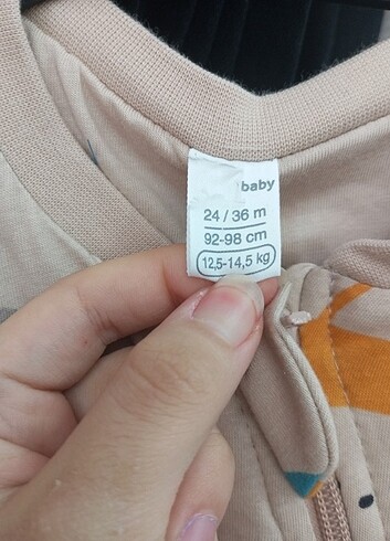 24-36 Ay Beden Erkek çocuk uyku tulumu
