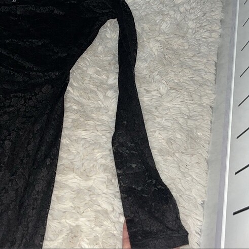 H&M H&M s beden mini astarlı dantelli elbise