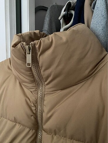 xl Beden camel Renk Unisex Şişme mont