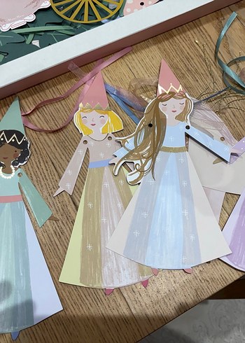 Meri Meri - Princess Party Garland - Prenses - Görsel 5