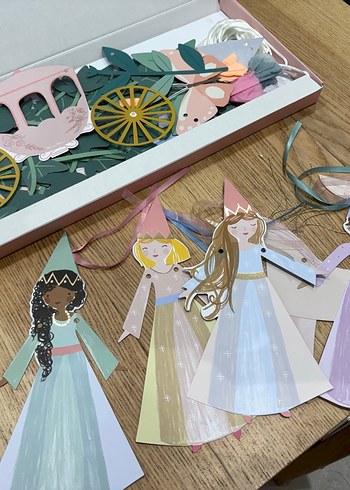 Meri Meri - Princess Party Garland - Prenses - Görsel 4