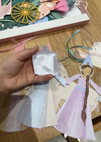 Meri Meri - Princess Party Garland - Prenses - Görsel 7