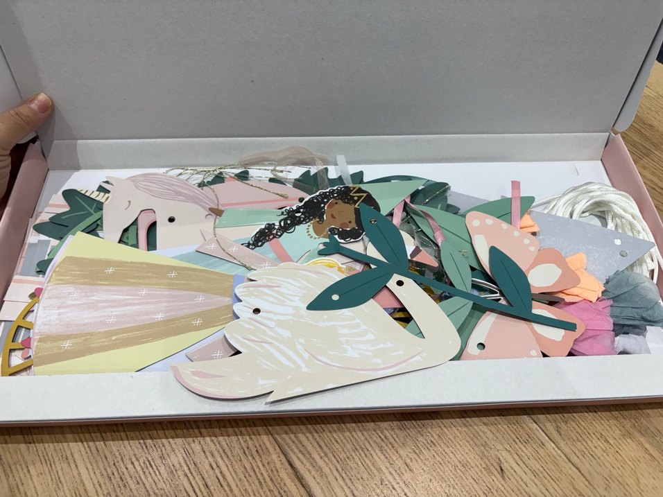 Meri Meri - Princess Party Garland - Prenses - Görsel 3