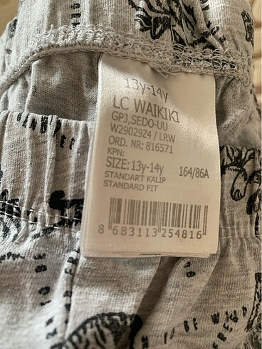 LC Waikiki Erkek çocuk pijama altı