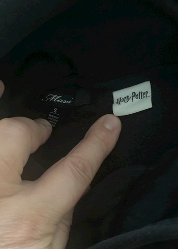 Kapüşonlu Altın Renk Baskılı Kadın Sweatshirt - Görsel 4